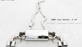 BMW G42 M240i 3.0T All SS304 / Valvetronic Catback System-01